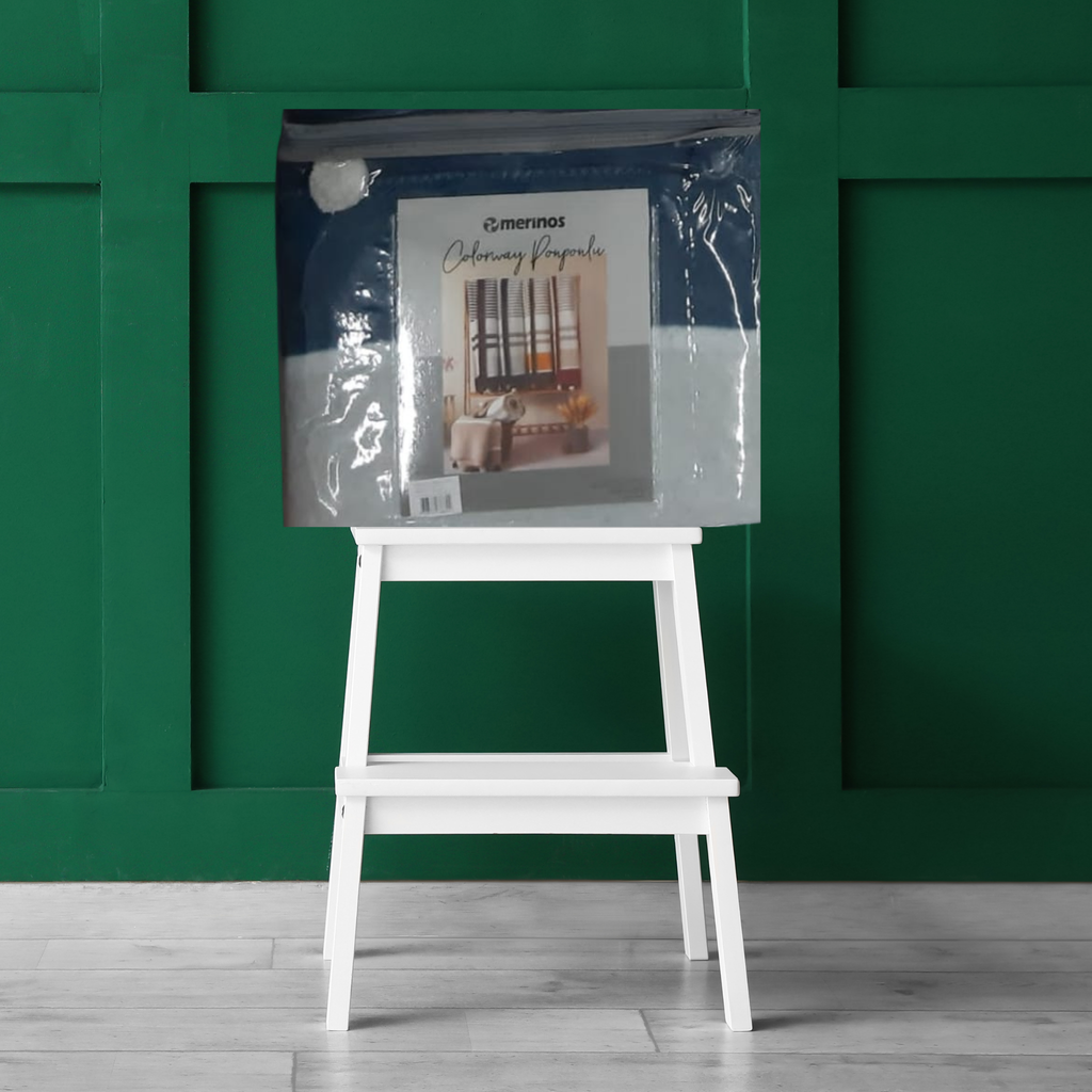 Merinos Colorway Ponponlu Battaniye