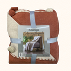 Merinos Colorway Ponponlu Battaniye