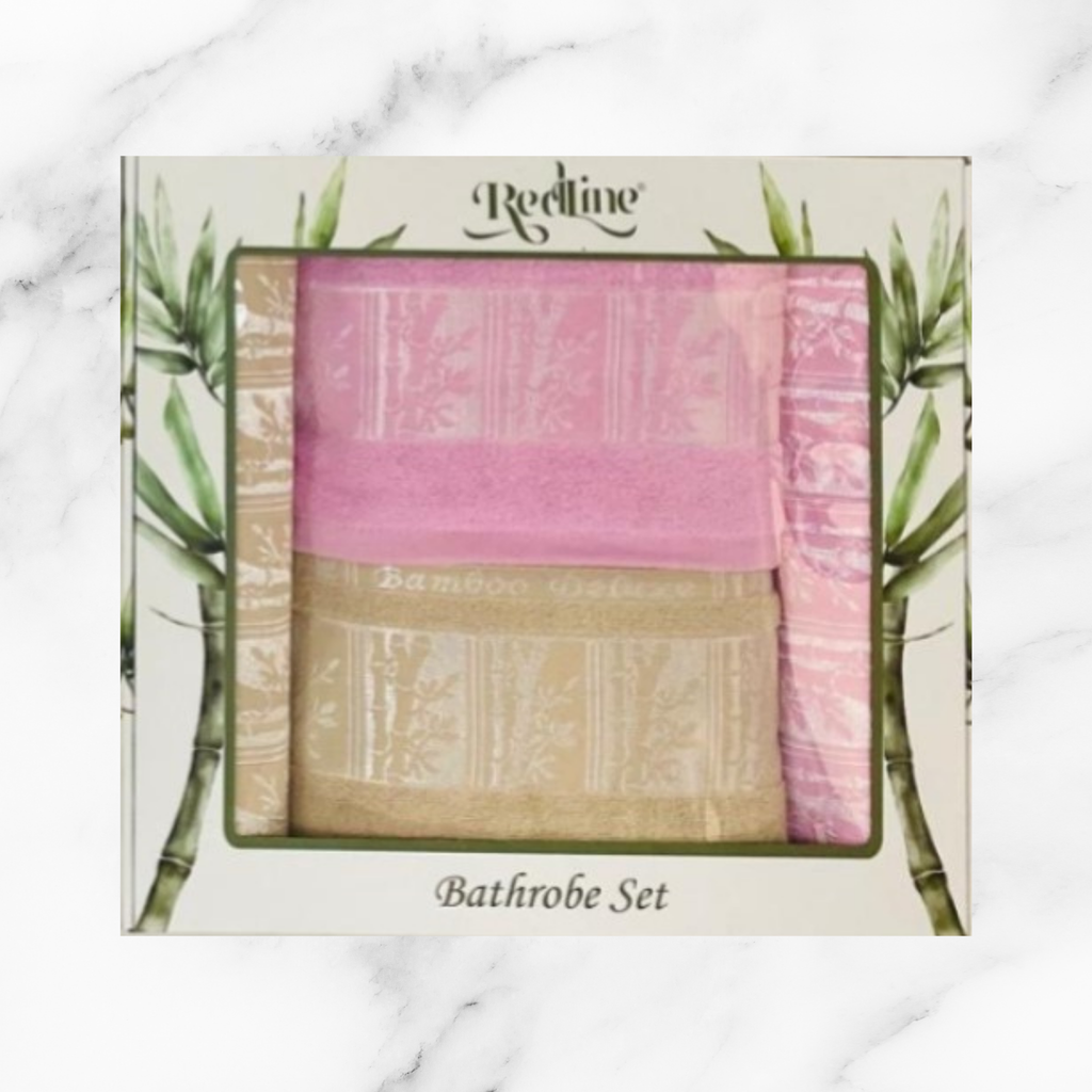 Redline Bamboo Deluxe 4 Parça Hamam Seti