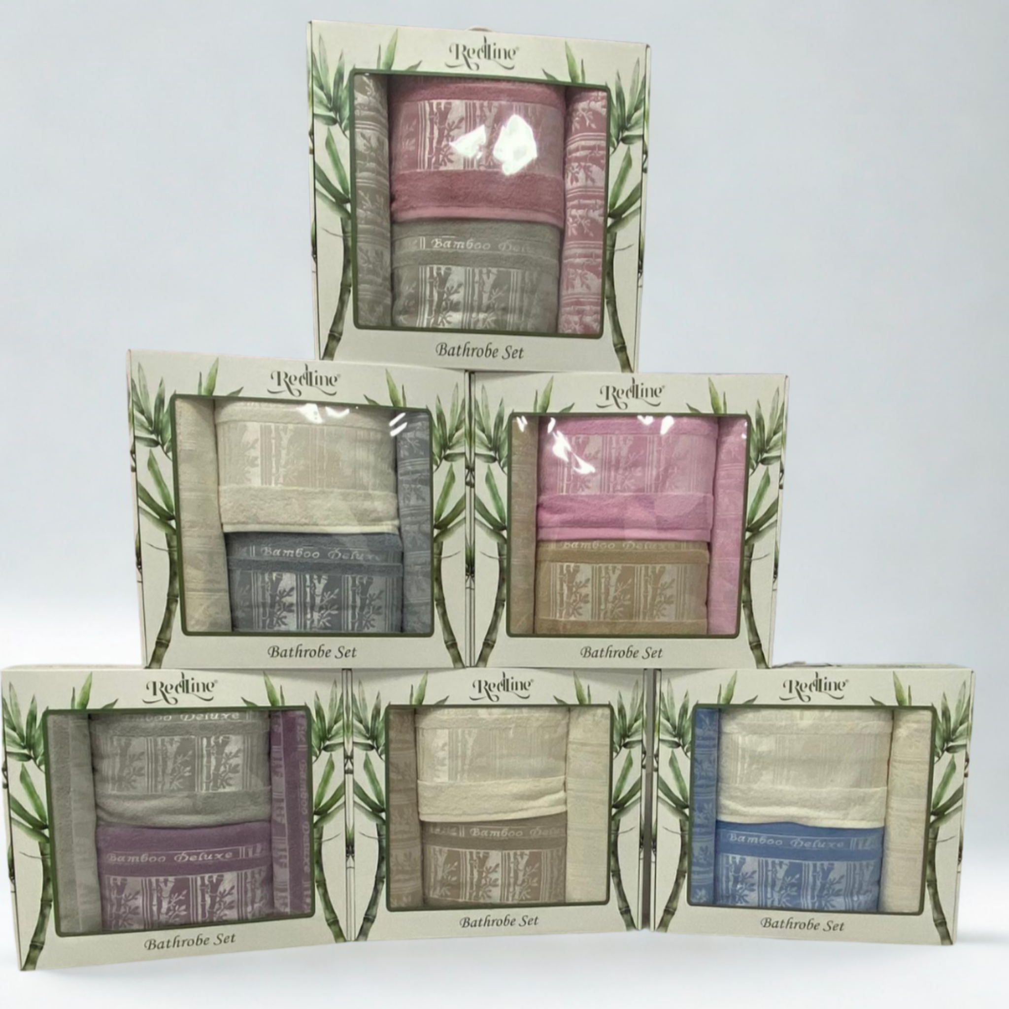 Redline Bamboo Deluxe 4 Parça Hamam Seti
